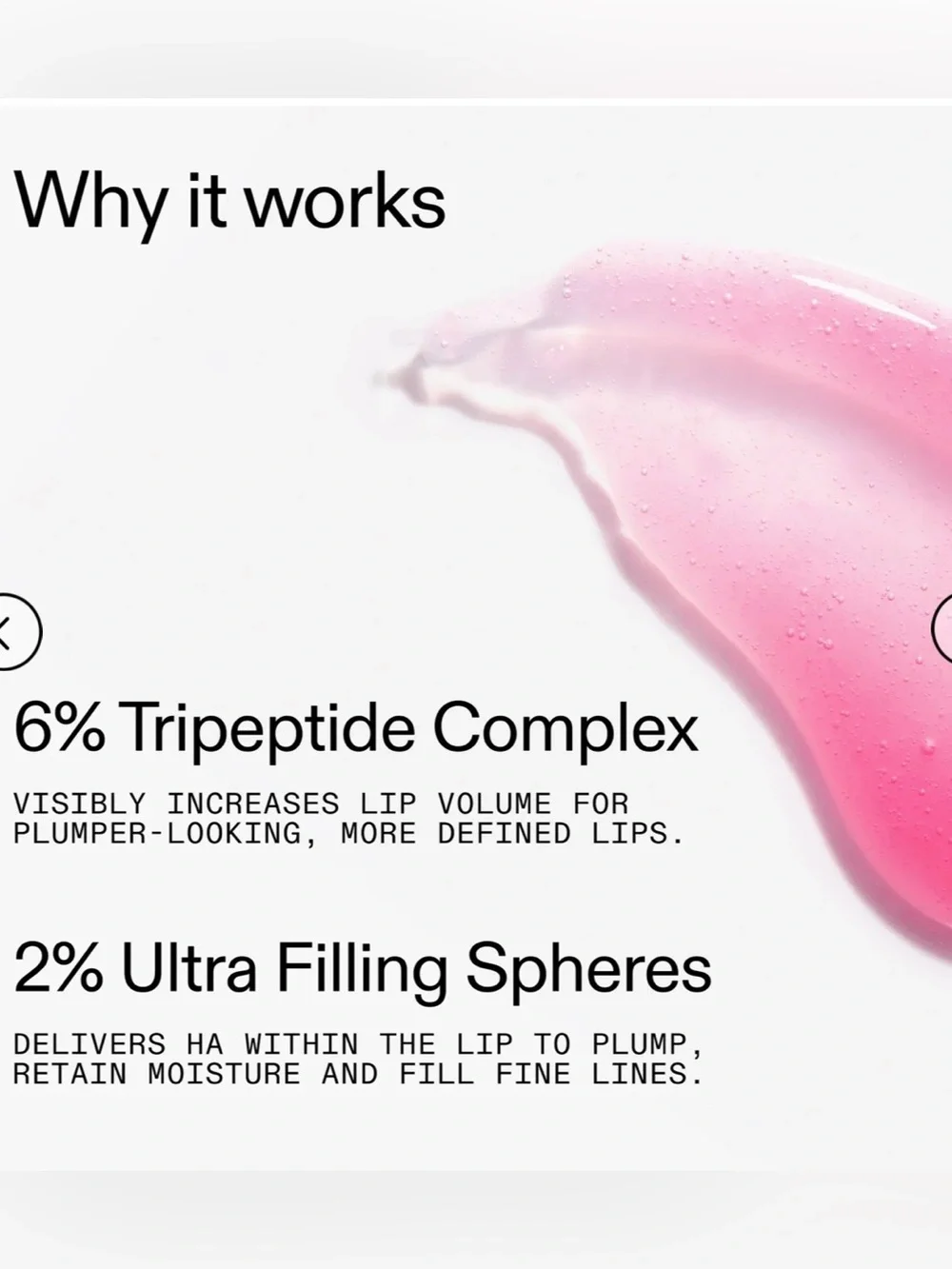 Inkey List **Two** Tripeptide Plumping Lip Balm in Pink and Berry **New in Box**